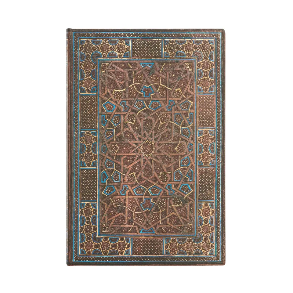 Caiet Paperblanks Midnight, Mini, linii late, copertă tare, 88 foi