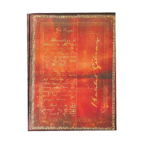 Paperblanks Caiet Kahlil Gibran, Ultra, linii largi, copertă tare, 72 file