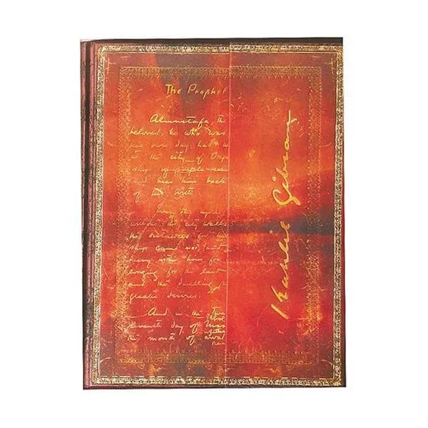 Paperblanks Caiet Kahlil Gibran, Ultra, linii largi, copertă tare, 72 file