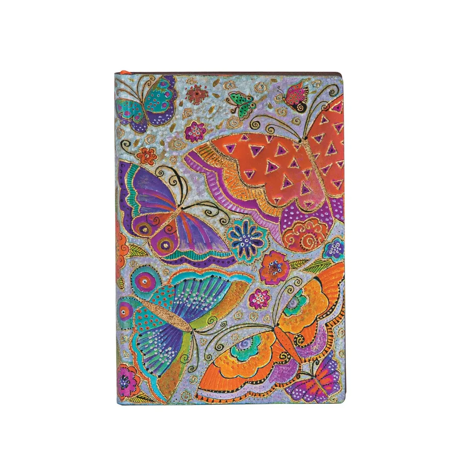 Paperblanks Caiet Flutterbyes, Mini, liniat, copertă moale, 88 file