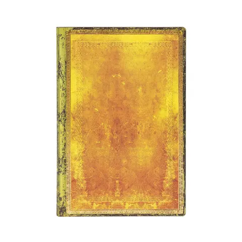 Paperblanks Caiet Ochre, Mini, dictando, copertă moale, 104 file