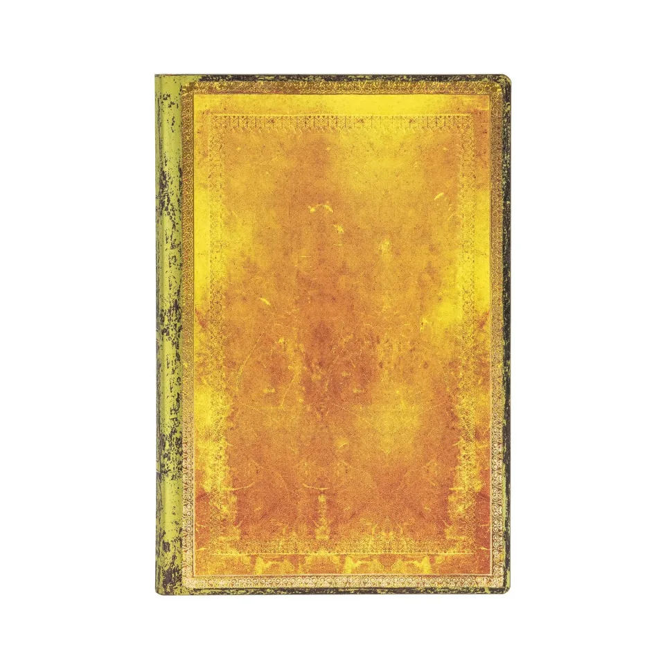 Paperblanks Caiet Ochre, Mini, dictando, copertă moale, 104 file