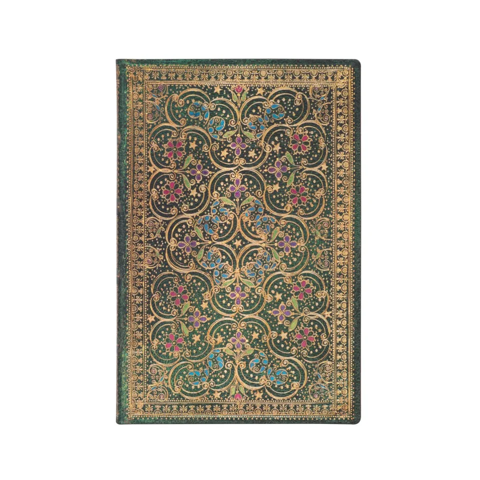 Paperblanks Carnet Pinnacle, Mini, cu linii late, copertă moale, 104 foi