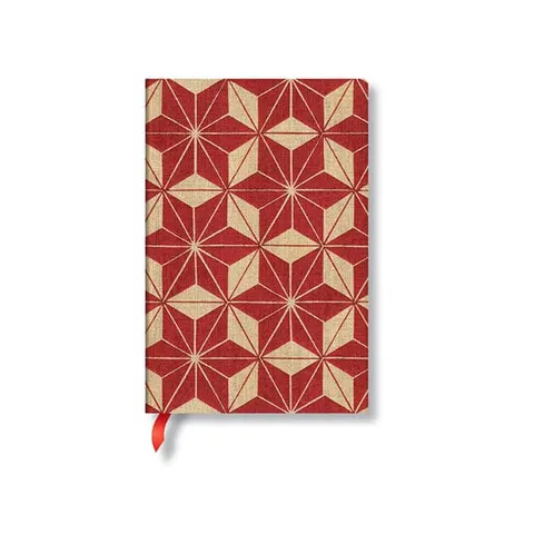 Caiet Paperblanks Hishi, 95 x 140 mm, liniat, copertă moale, 104 file