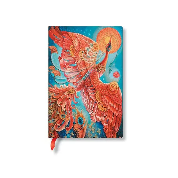 Paperblanks Jurnal Firebird, Mini, dictando lat, copertă moale, 104 file