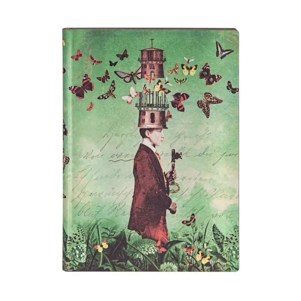 Paperblanks Caiet Dreamscapes, Midi, Liniat, Copertă moale, 88 file