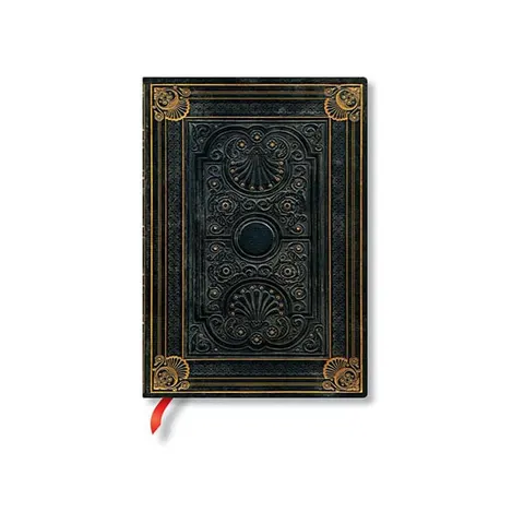 Carnet Paperblanks Nocturnelle, Midi, cu linii late, copertă moale, 88 coli