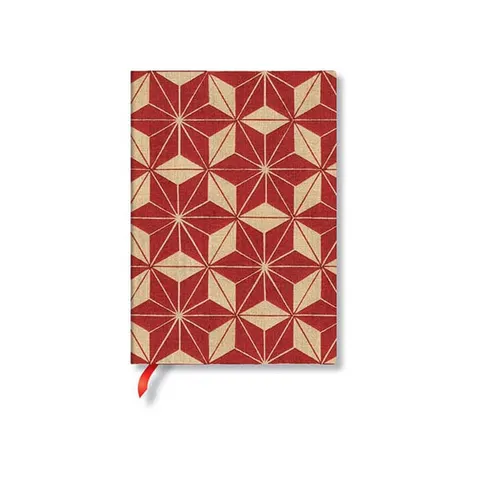 Paperblanks Caiet Hishi, Midi, dictando lat, copertă moale, 88 file