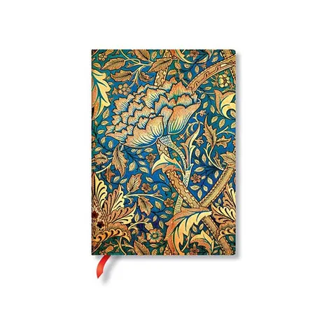 Carnet Paperblanks Morris Windrush, Midi, liniuță lată, copertă moale, 88 file