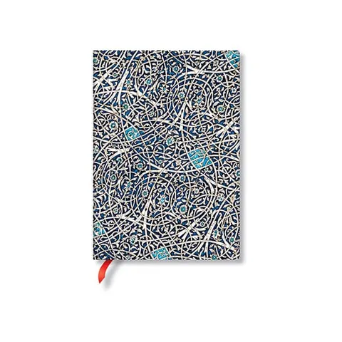 Paperblanks Caiet Granada Turquoise, Midi, linii largi, copertă moale, 88 file