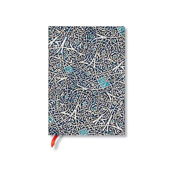 Caiet Paperblanks Granada Turquoise, Midi, copertă moale, 88 foi