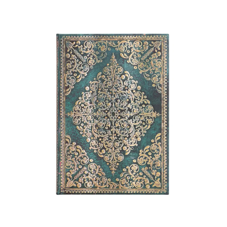Paperblanks Caiet Oceania, Midi, liniat larg, copertă tare, 72 foi