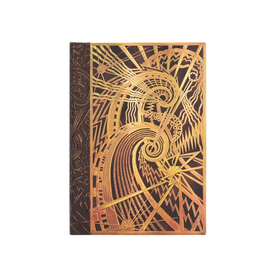 Paperblanks Caiet The Chain Spiral, Midi, copertă dură, 72 file
