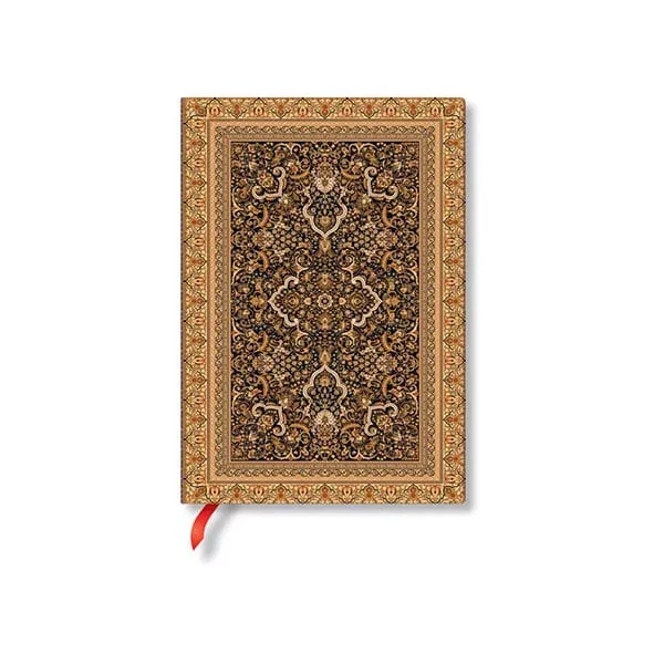 Paperblanks Caiet Terene, Midi, cu linii largi, copertă tare, 72 foi