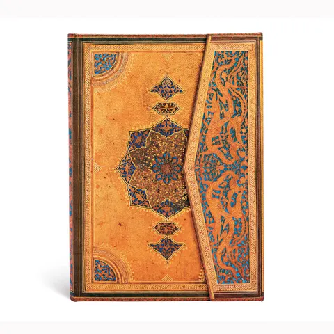 Paperblanks Caiet Safavid, Midi, liniat, copertă tare, 72 foi