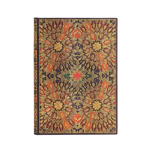 Carnet Paperblanks Fire Flowers, Midi, copertă tare, 120 pagini