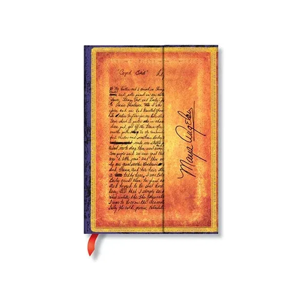 Paperblanks Caiet Angelou, Midi, dictando, copertă tare, 72 file