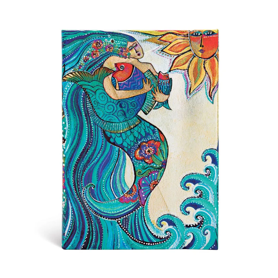 Paperblanks Caiet Ocean Song, Midi, dictando, copertă tare, 80 file
