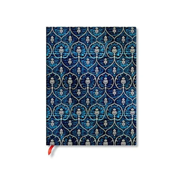 Carnet Paperblanks Blue Velvet, 180 x 230 mm, copertă moale, 88 file