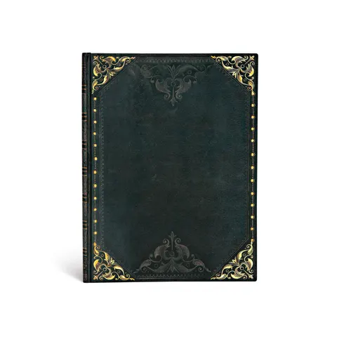 Paperblanks Caiet Midnight Rebel, Ultra, cu linii late, copertă tare, 72 file