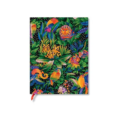 Carnet Paperblanks Jungle Song, Ultra, linii late, copertă moale, 88 foi