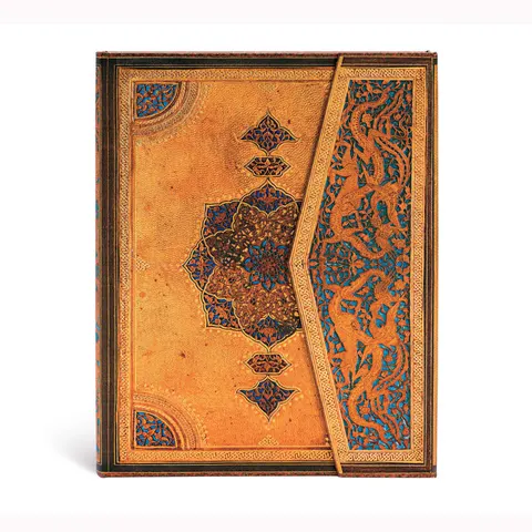 Paperblanks Caiet Safavid, Ultra, liniat, copertă tare, 72 foi