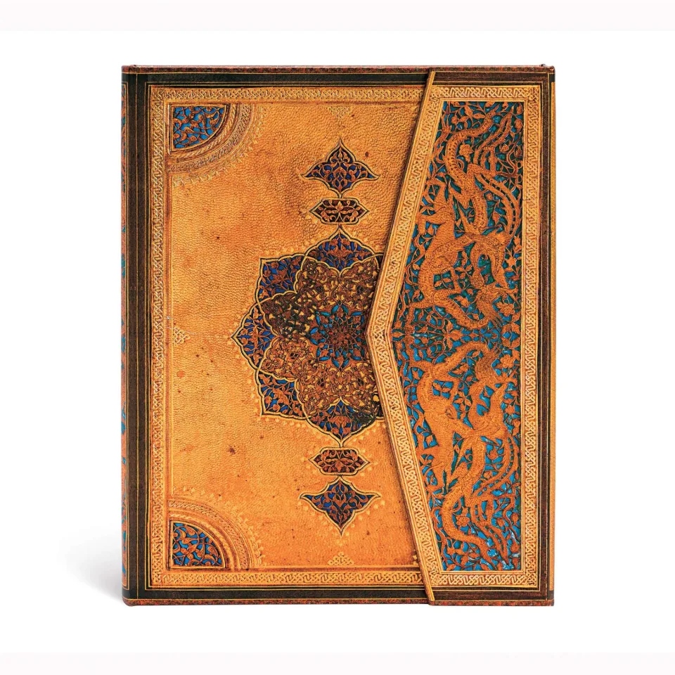 Paperblanks Caiet Safavid, Ultra, liniat, copertă tare, 72 foi