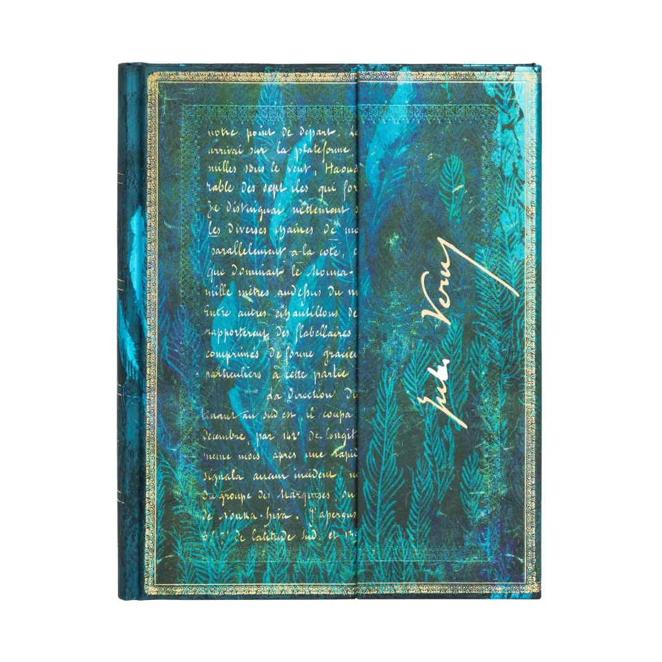 Paperblanks Carnet Verne Twenty, Ultra, linii late, copertă tare, 72 foi