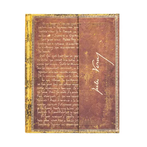 Caiet Paperblanks Verne Around, 180 x 230 mm, liniuță lată, copertă tare, 72 file