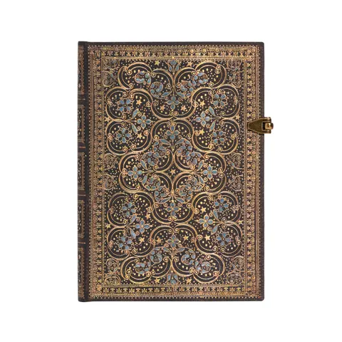 Paperblanks Caiet Restoration, Midi, cu linii late, copertă tare, 120 file