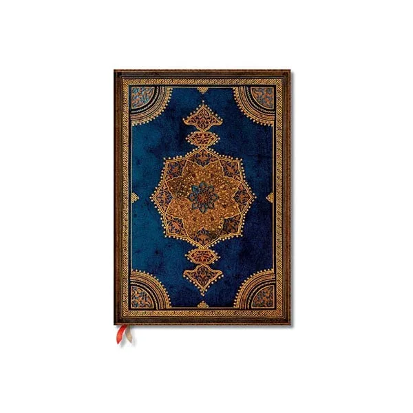Caiet Paperblanks Safavid Indigo, Grande, copertă tare, 64 file