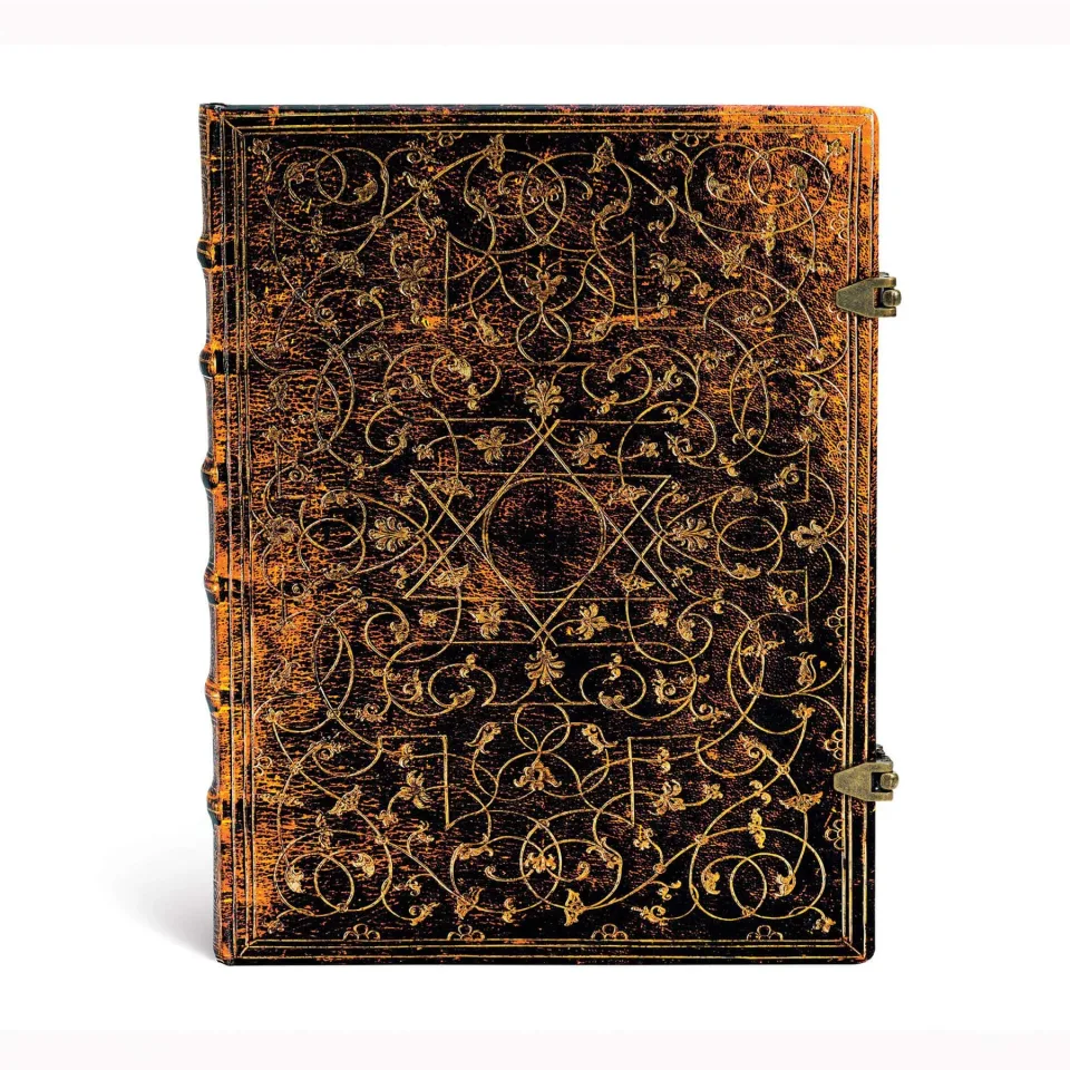 Paperblanks Caiet Grolier, Ultra, linii late, copertă tare, 72 foi