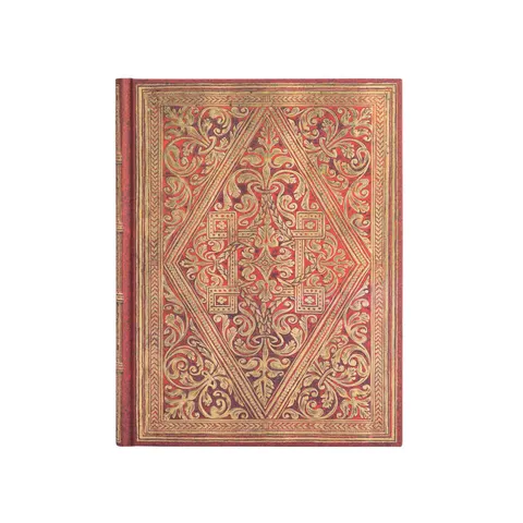 Paperblanks Caiet Golden Pathway, Ultra, dictando lat, copertă tare, 72 file