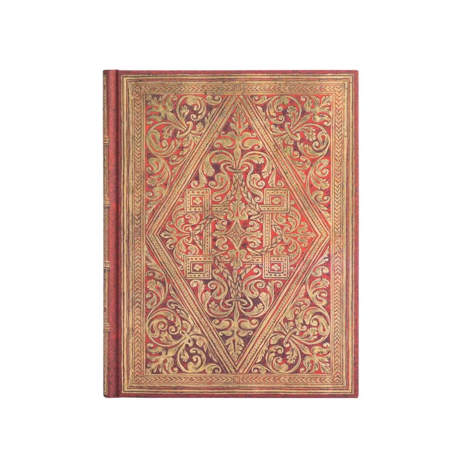Paperblanks Caiet Golden Pathway, Ultra, dictando lat, copertă tare, 72 file