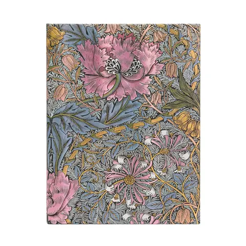 Caiet Paperblanks William Morris, Ultra, linii late, copertă tare, 72 file