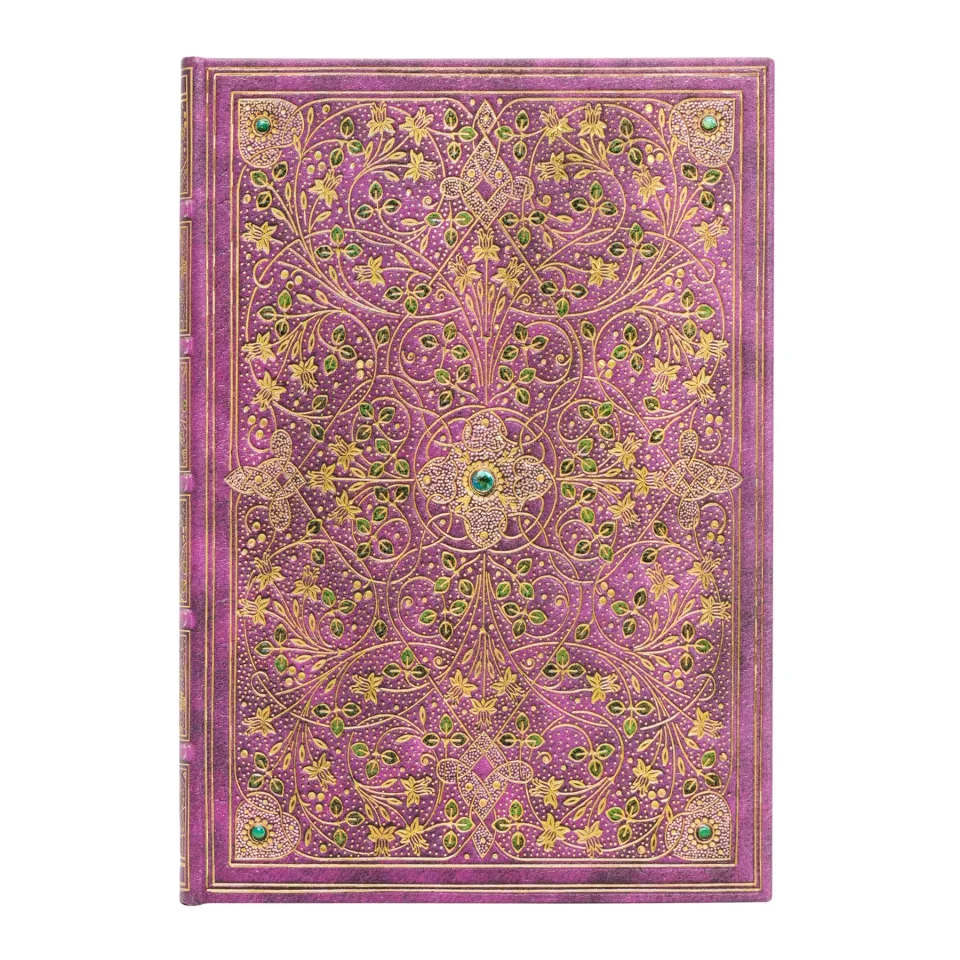 Paperblanks Caiet Sangorski & Sutcliffe, Midi, copertă tare, 72 foi