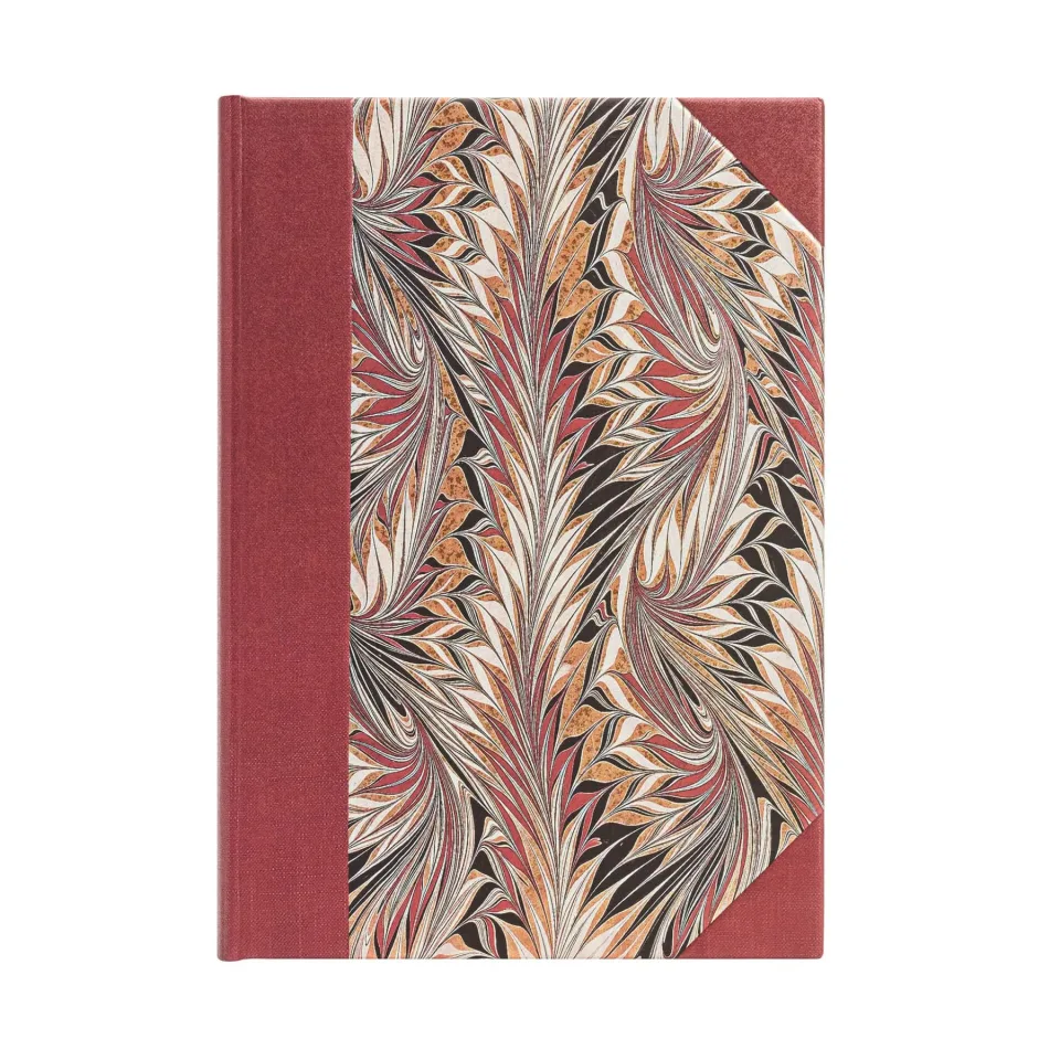 Paperblanks Caiet Rubedo, Midi, dictando lat, copertă tare, 72 file