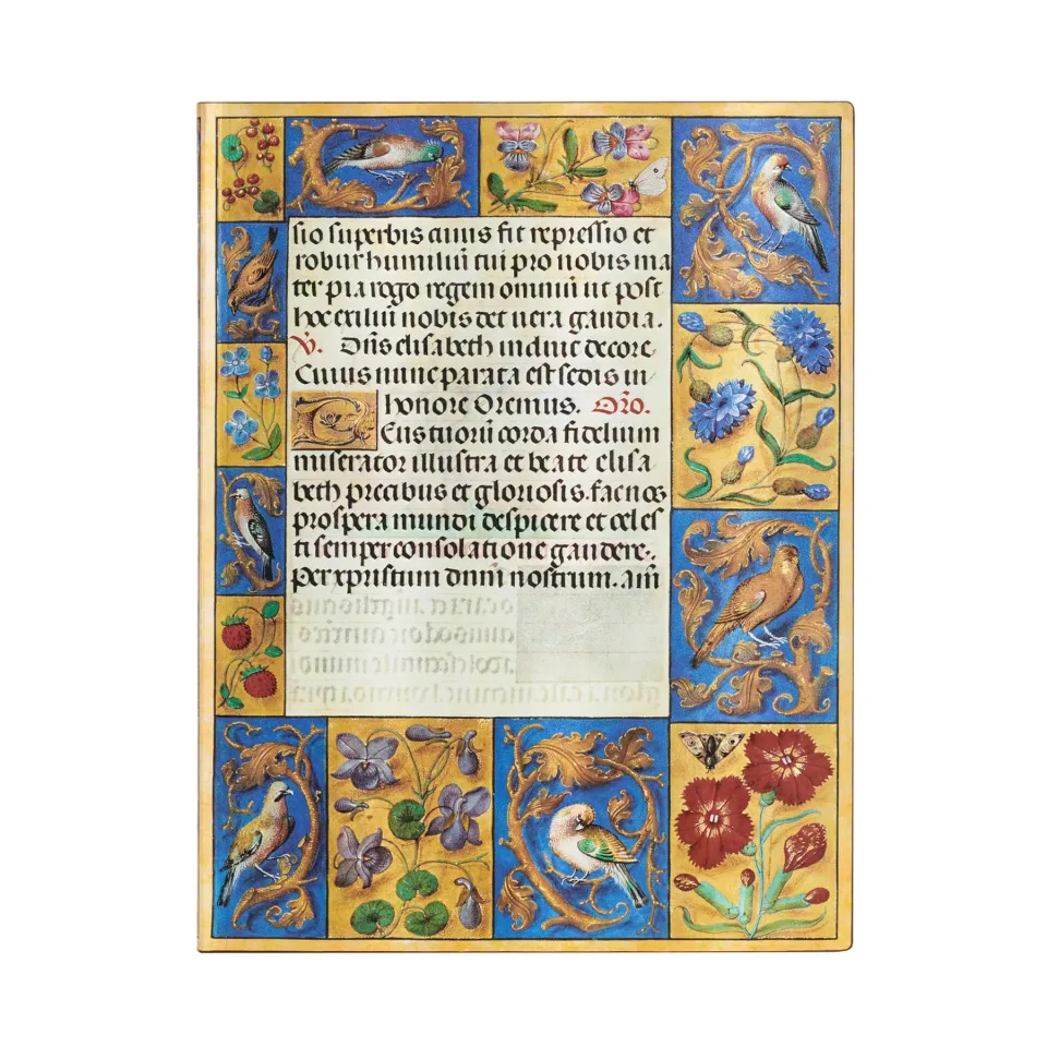 Paperblanks Caiet Ancient Illumination, Ultra, cu linii late, copertă moale, 88 foi