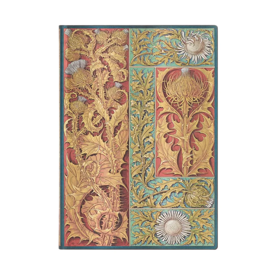 Carnet Paperblanks Vox Botanica, Midi, linii late, copertă moale, 88 file