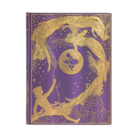 Carnet Paperblanks Violet Fairy, Ultra, liniatură mare, copertă tare, 72 foi