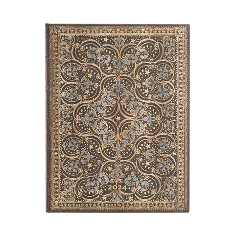 Paperblanks Planner Restoration, Ultra, Verso, copertă tare, 80 foi, pentru 2024