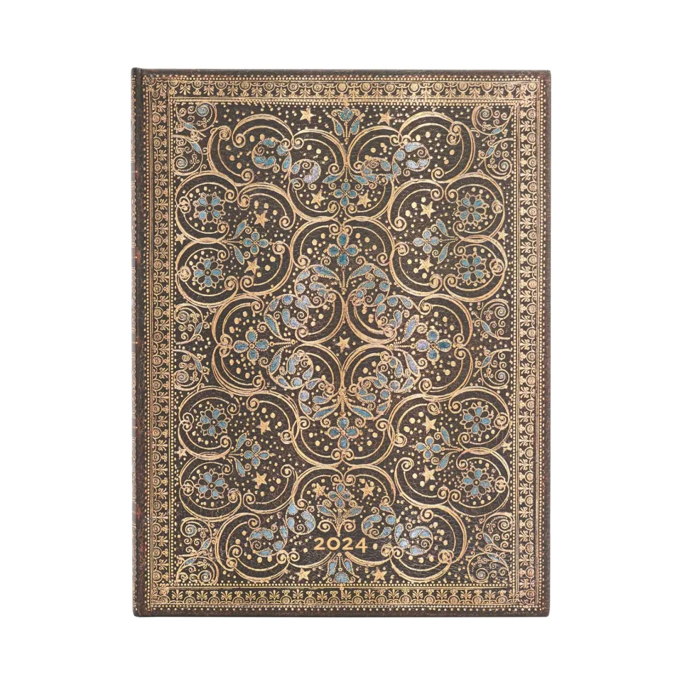 Paperblanks Planner Restoration, Ultra, Verso, copertă tare, 80 foi, pentru 2024