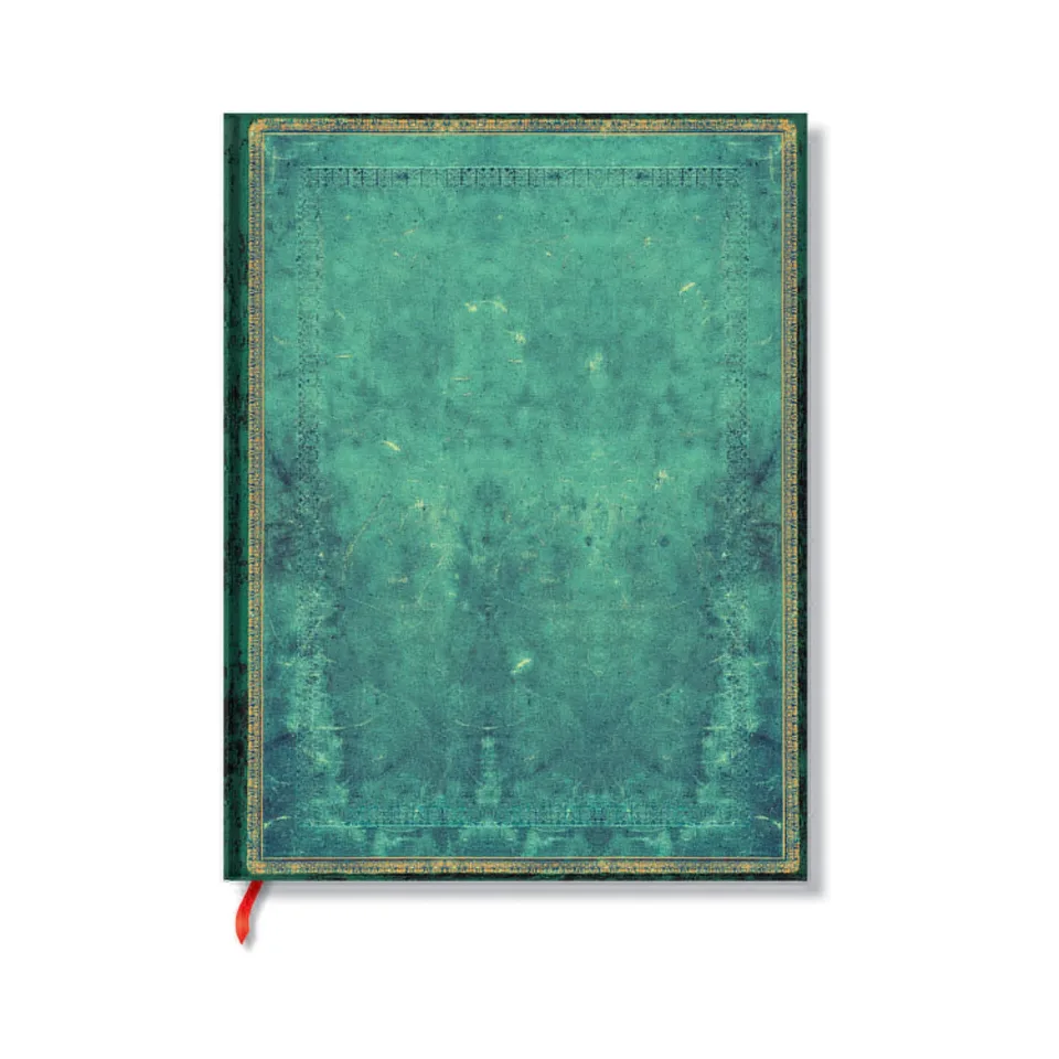 Paperblanks Caiet Pacific Blue Song, Ultra, cu linii late, copertă moale, 88 file