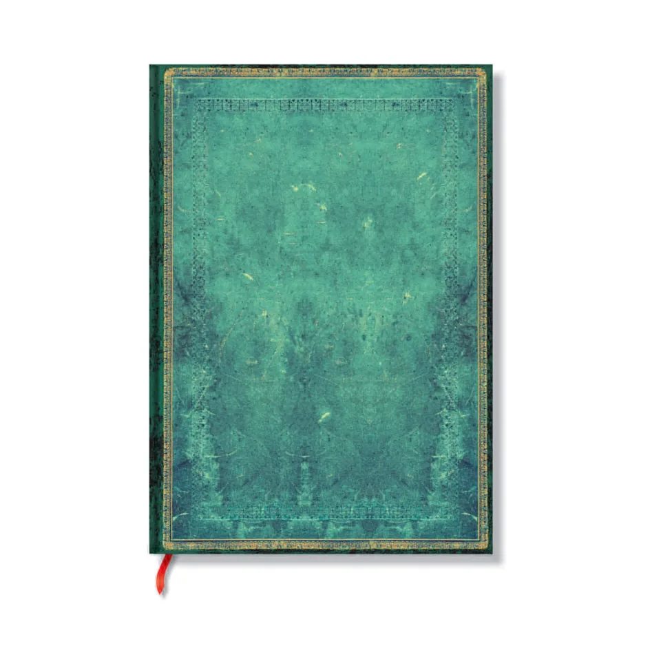Paperblanks Caiet Pacific Blue Song, Midi, dictando lat, copertă moale, 88 file