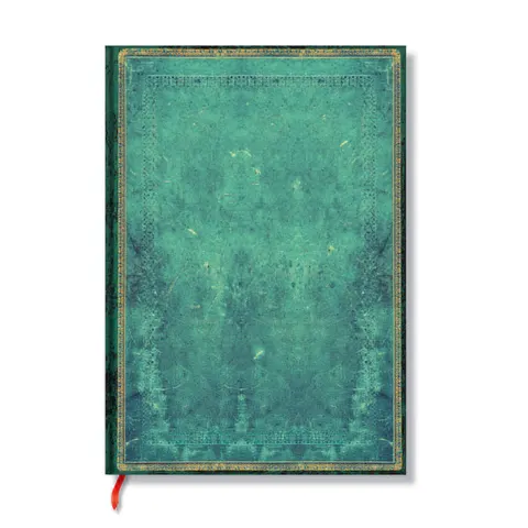 Carnet Paperblanks Pacific Blue Song, Midi, copertă moale, 88 foi