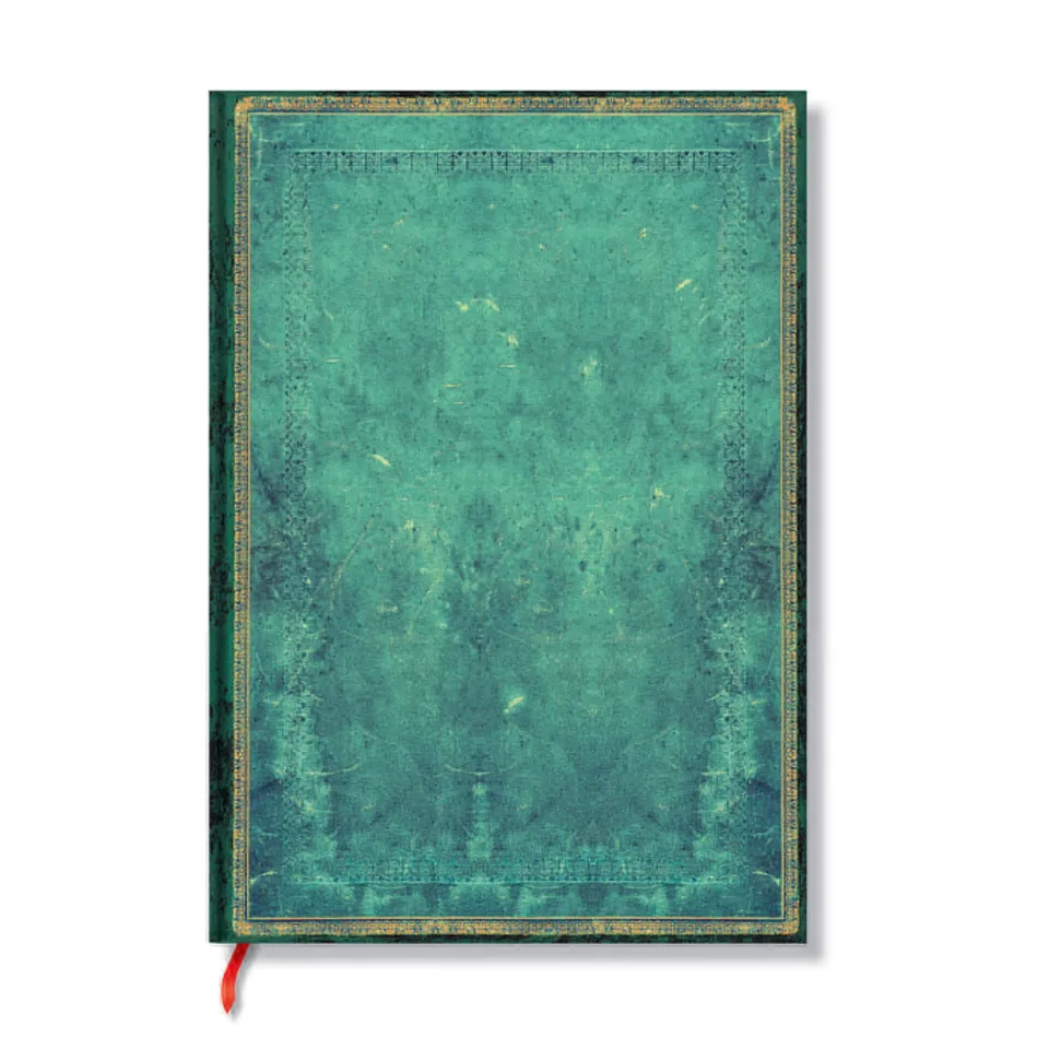 Carnet Paperblanks Pacific Blue Song, Midi, copertă moale, 88 foi