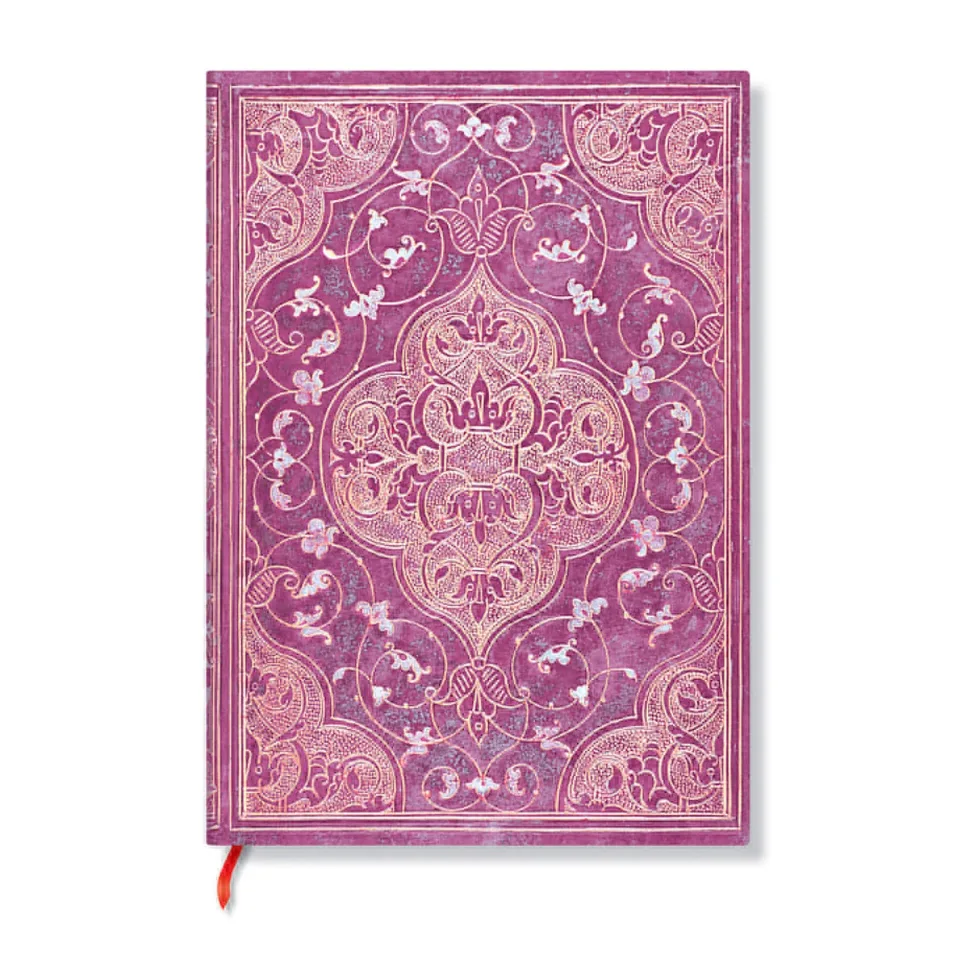 Paperblanks Caiet Rose Chronicles, Midi, copertă moale, 88 file