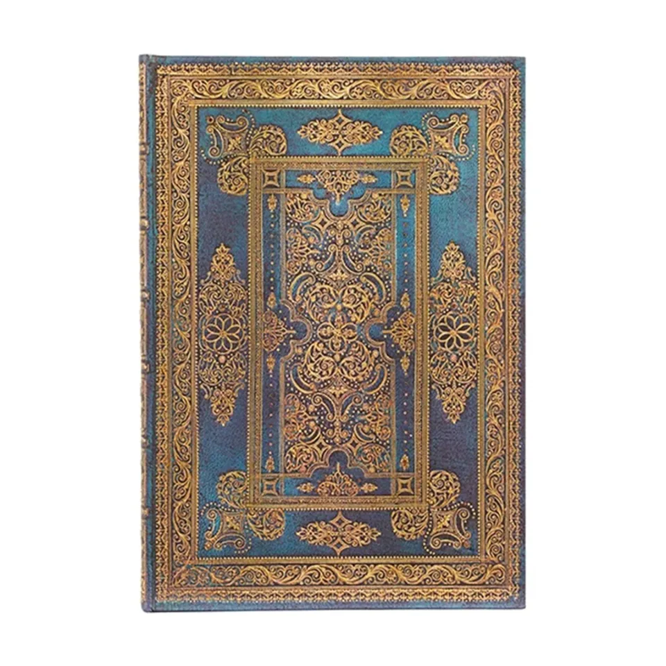 Paperblanks Caiet Blue Luxe, Midi, copertă tare, 72 file