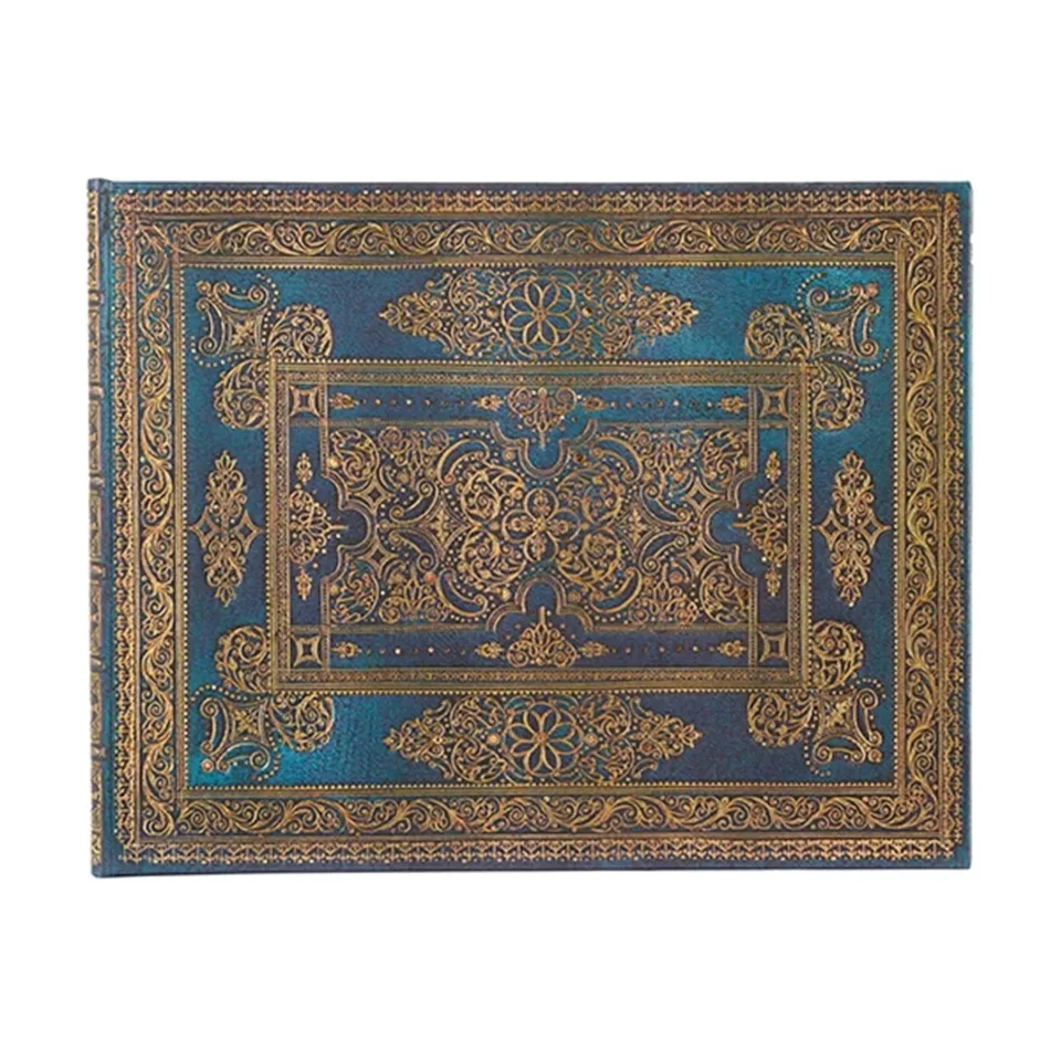 Paperblanks Guest Book Blue Luxe, 225 x 180 mm, 72 coli