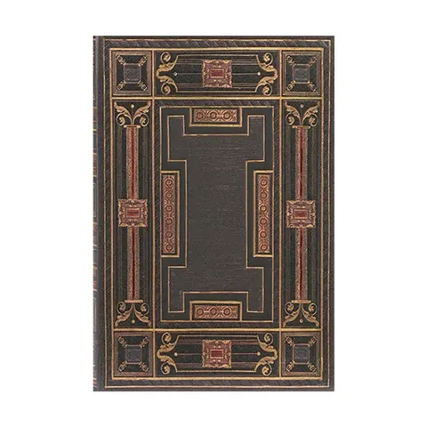Paperblanks Caiet Onyx, Mini, liniatură largă, copertă tare, 88 foi